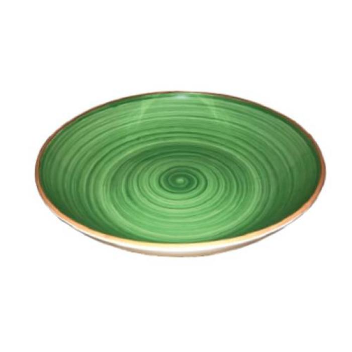 GREEN - LARGE BUFFET BOWL - 37CM (1)