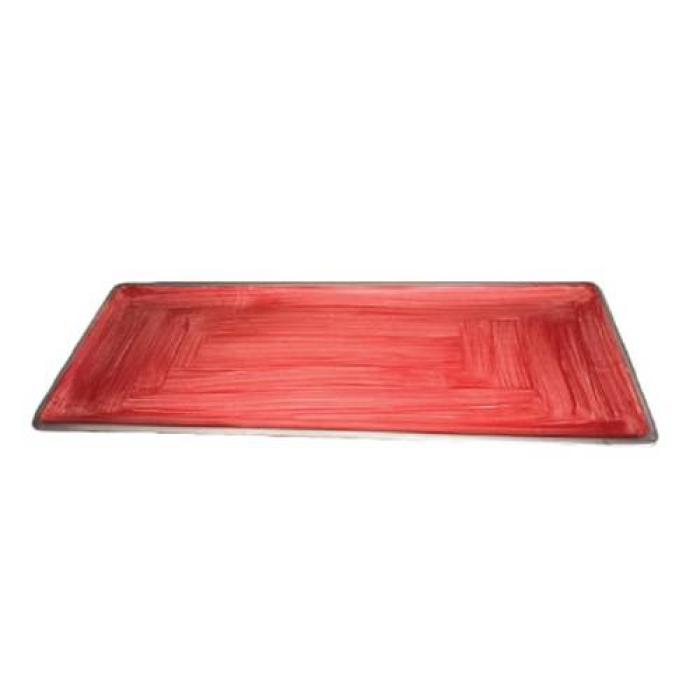RED - BUFFET TRAY - 49x20CM (1)