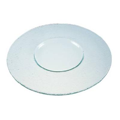 STARTER / DESSERT  GLASS SHOW PLATE - 32cm (3)